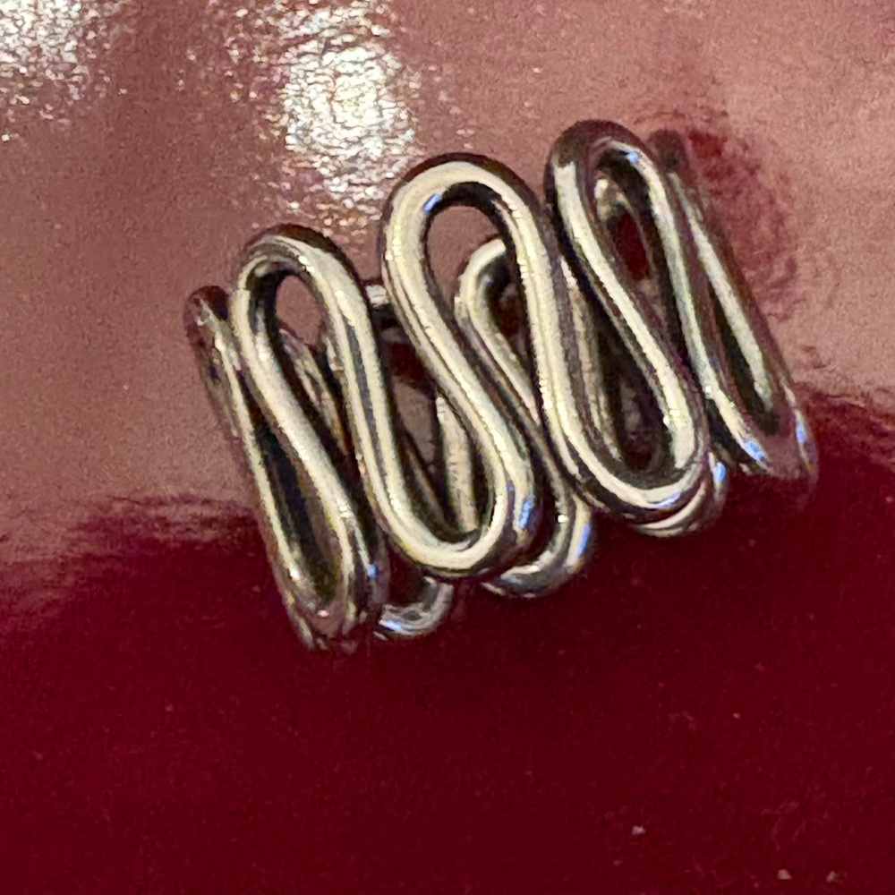 Sterling Silver 925 Ring Karma/Infinity Swirl Design
